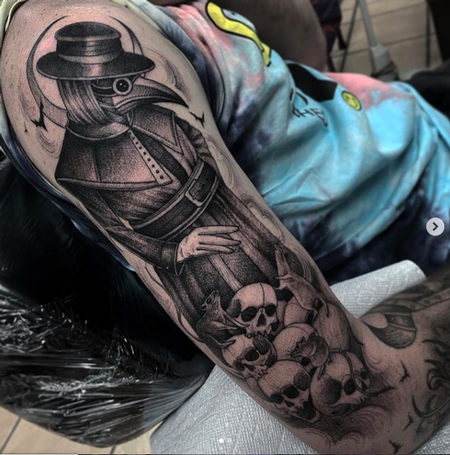 Tattoos - Plague Doctor - 142464